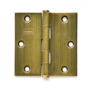 Bisagra de bronce antiguo capuchina
